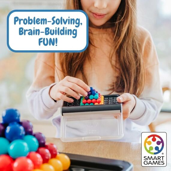 Smart Games SG455 IQ-Puzzler PRO, Geschicklichkeitsspiel, Reisespiel, Gehirntraining, Bunt, Miscelanea