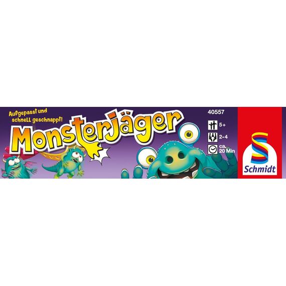 Schmidt Spiele 40557 Monsterjäger, Aktionsspiel, bunt