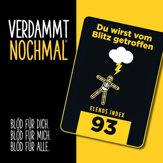 Goliath Shit Happens (Deutsche Version), Kartenspiele für Erwachsene, Gesellschaftsspiele ab 18 Jahren, Verdammt Nochmal Partyspiel für 2 oder Mehr Spieler