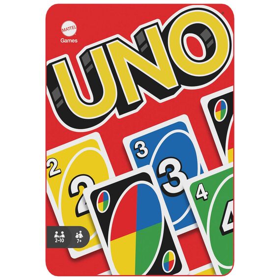 Mattel Games UNO-Kartenspiel, mit 112 Karten in hochwertiger Metallbox, exklusive Sammlerdose, Gesellschaftsspiel, Spielzeug ab 7 Jahren, HGB63