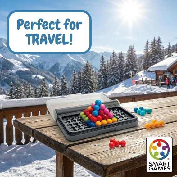 Smart Games SG455 IQ-Puzzler PRO, Geschicklichkeitsspiel, Reisespiel, Gehirntraining, Bunt, Miscelanea