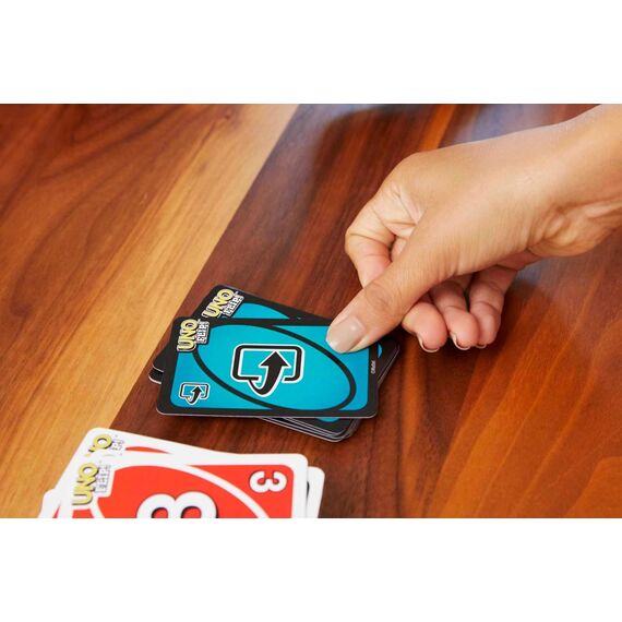 Mattel Games UNO Flip in robuster Metalldose - Das Klassische Kartenspiel mit neuem Twist, für die ganze Familie und Kinder ab 7 Jahren, GDG37