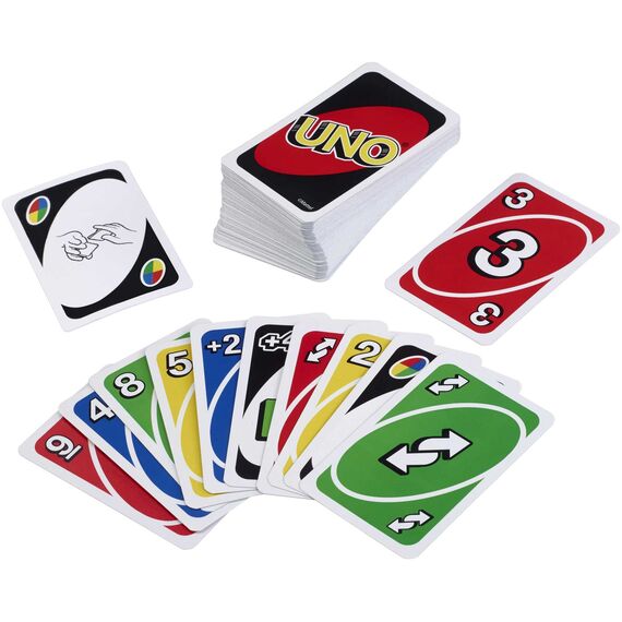 Mattel Games UNO-Kartenspiel, mit 112 Karten in hochwertiger Metallbox, exklusive Sammlerdose, Gesellschaftsspiel, Spielzeug ab 7 Jahren, HGB63