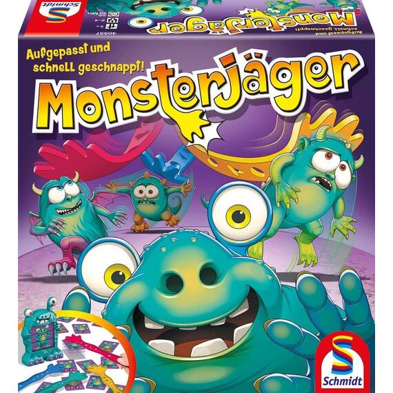 Schmidt Spiele 40557 Monsterjäger, Aktionsspiel, bunt