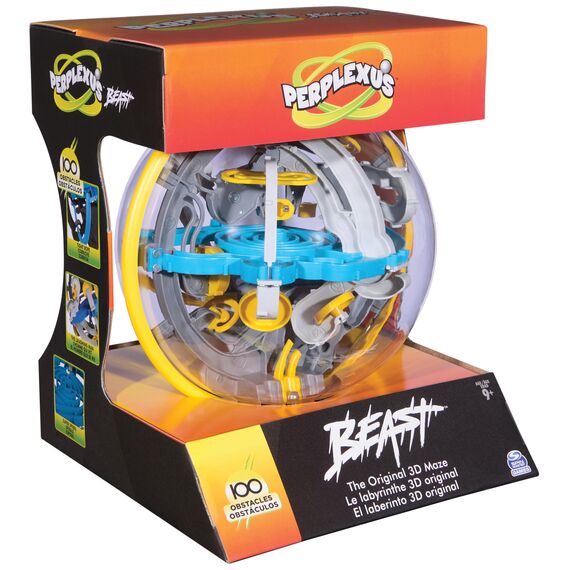 Spin Master Games - Perplexus Beast 3D-Kugellabyrinth mit 100 Hindernissen, Geduldsspiel für Kinder ab 9 Jahren und Erwachsene