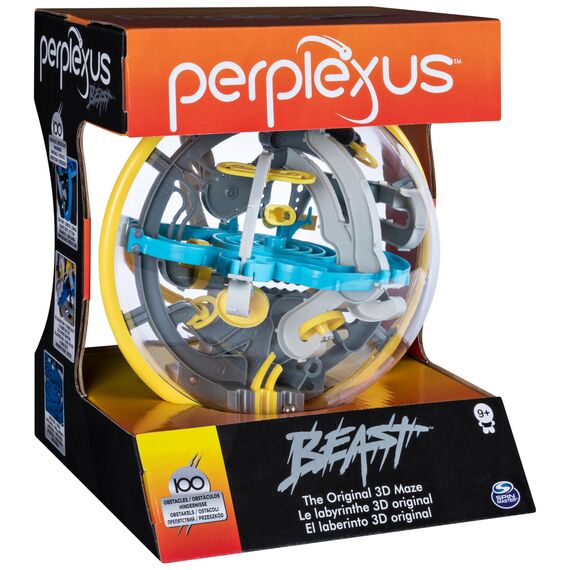 Spin Master Games - Perplexus Beast 3D-Kugellabyrinth mit 100 Hindernissen, Geduldsspiel für Kinder ab 9 Jahren und Erwachsene