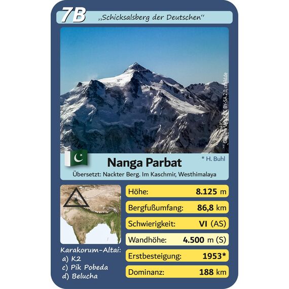Wendels Kartenspiele 5er-Set: Berge Flüsse Städte und Länder Trumpf Quartett Spiele | Kleine Geschenke für Kinder & Familie