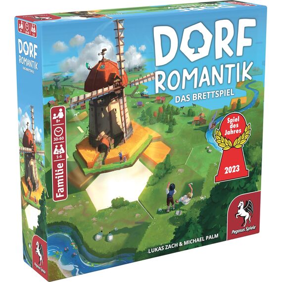 Pegasus Spiele 51240G Dorfromantik *Spiel des Jahres 2023* Brettspiele