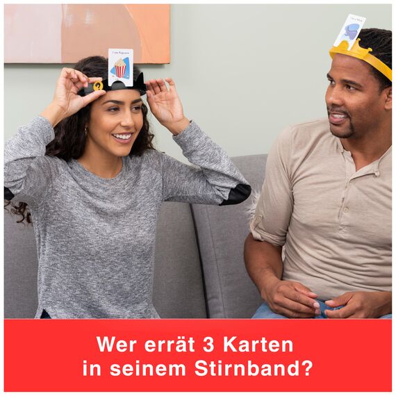Spin Master Games Hedbanz - das rasante Ratespiel für die ganze Familie - das Original, Spieleklassiker mit tollem Spielmaterial, für 2-6 Spieler ab 6 Jahren