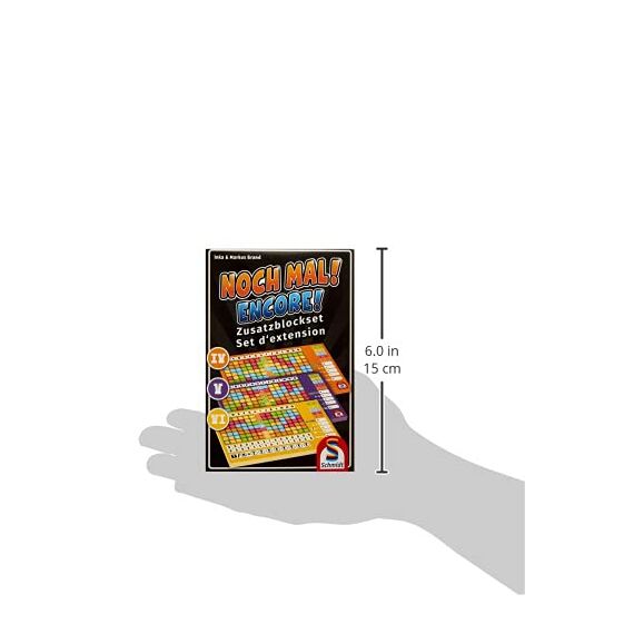Schmidt Spiele 49345 Noch Mal Zusatzblöcke , 3 Stück (1er Pack)
