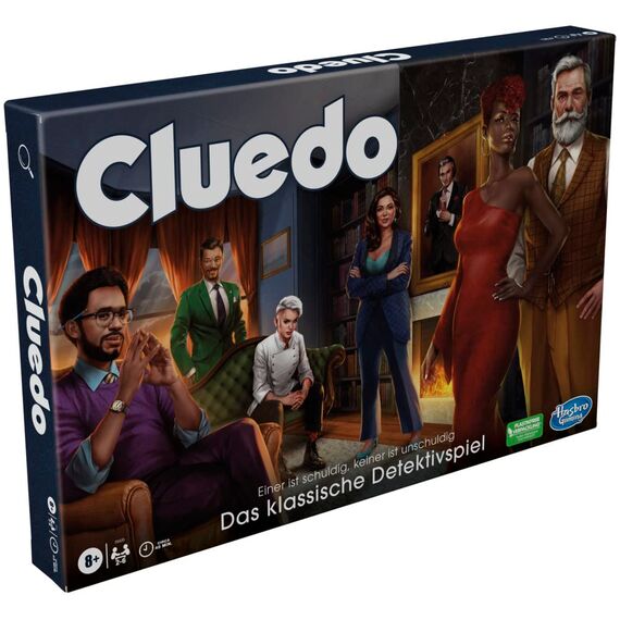 Hasbro Gaming Cluedo Brettspiel für Kinder ab 8 Jahren, neu gestaltetes Cluedo-Spiel für 2 bis 6 Spieler, Detektiv- und Rätselspiel, Mysteryspiel perfekt für die