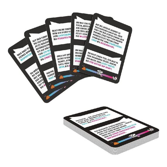 Cocktail Games, Top Ten 18+, Partyspiel, Kartenspiel, 4-9 Spieler, Ab 18+ Jahren, 30 Minuten, Deutsch, Mehrfarbig, Bunt