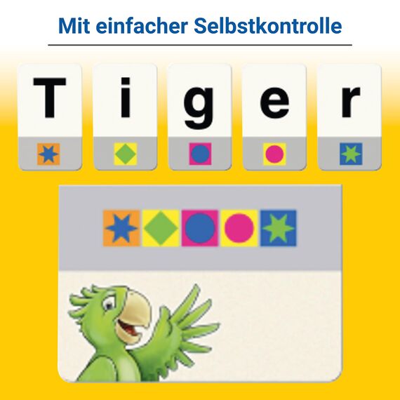 Ravensburger 24955 - Wort für Wort - Spielen und Lernen für Kinder, Lernspiel für Kinder von 6-9 Jahren, Spielend Neues Lernen für 1-4 Spieler