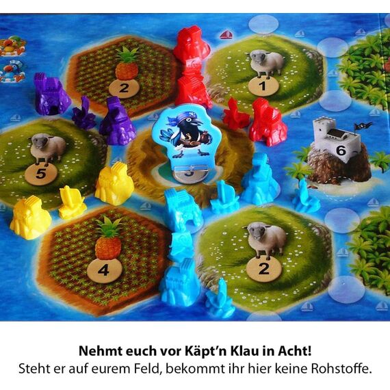 KOSMOS 697495 Catan Junior, Brettspiel für Kinder ab 6 Jahre, Kinderspiel-Variante von Siedler von Catan, Familienspiel für 2-4 Personen ab 6 Jahren