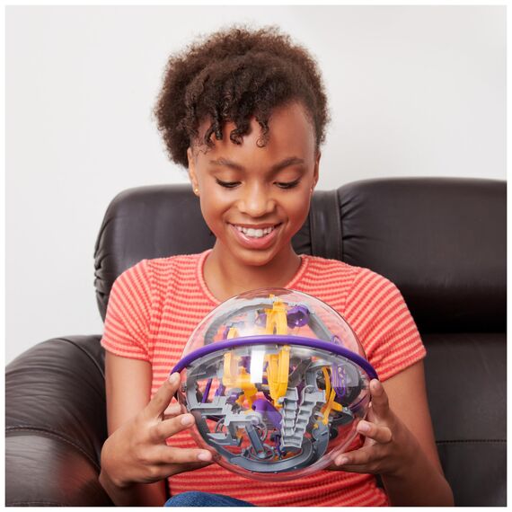 Spin Master Games - Perplexus Epic 3D Kugellabyrinth mit 125 Hindernissen, Konzentrationsspiel mit 360° Bewegung, Geschicklichkeitsspiel für Kinder ab 10 Jahren und Erwachsene