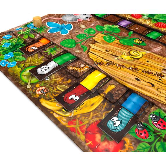 Zoch 601132100 Da ist der Wurm drin, Kinderspiel des Jahres 2011, kinderleichtes und gewitztes Würfel und Beobachtungsspiel, ab 4 Jahren