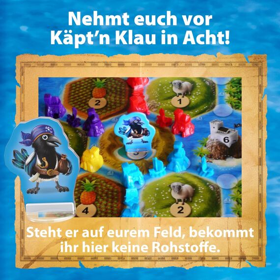 KOSMOS 697495 Catan Junior, Brettspiel für Kinder ab 6 Jahre, Kinderspiel-Variante von Siedler von Catan, Familienspiel für 2-4 Personen ab 6 Jahren
