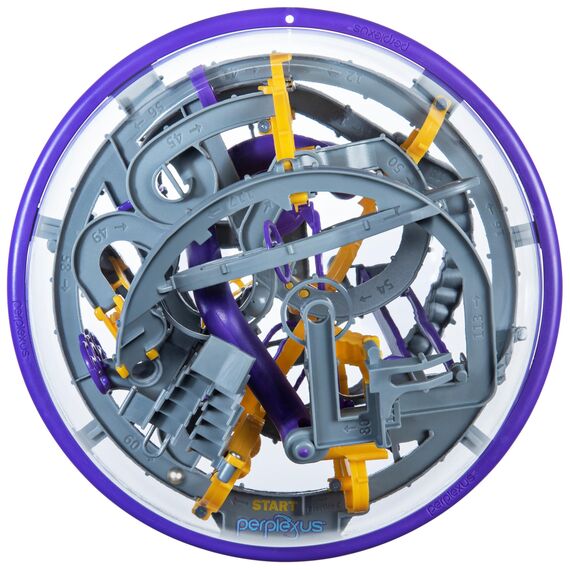 Spin Master Games - Perplexus Epic 3D Kugellabyrinth mit 125 Hindernissen, Konzentrationsspiel mit 360° Bewegung, Geschicklichkeitsspiel für Kinder ab 10 Jahren und Erwachsene