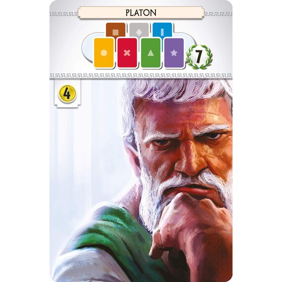 Asmodee 7 Wonders – Leaders, Erweiterung, Kennerspiel, Strategiespiel, 3-7 Spieler, ab 10+ Jahren, 30 Minuten, Deutsch