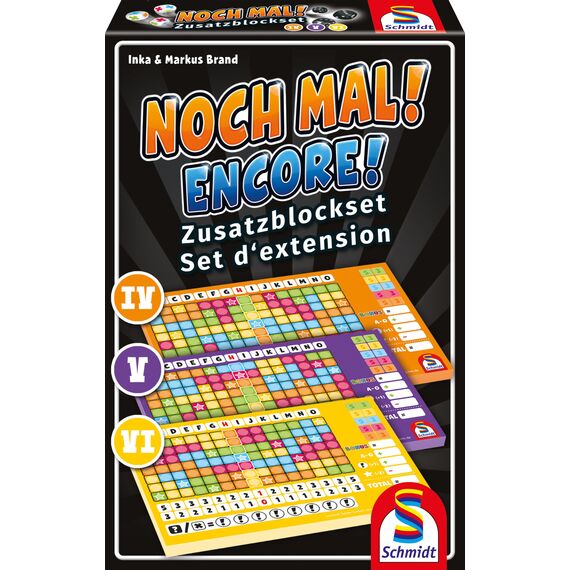 Schmidt Spiele 49345 Noch Mal Zusatzblöcke , 3 Stück (1er Pack)