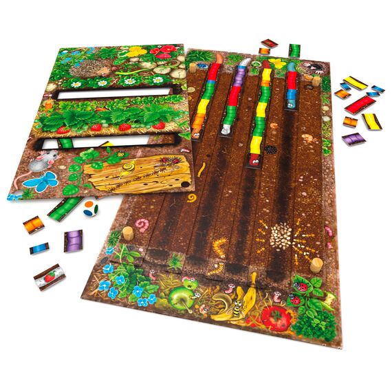 Zoch 601132100 Da ist der Wurm drin, Kinderspiel des Jahres 2011, kinderleichtes und gewitztes Würfel und Beobachtungsspiel, ab 4 Jahren