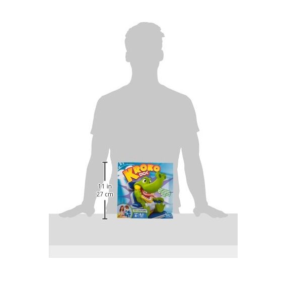 Hasbro Kroko Doc, Geschicklichkeitsspiel für Vorschulkinder