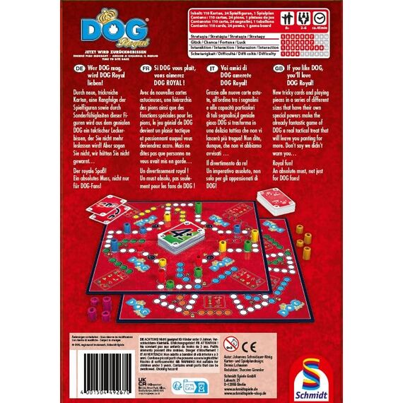 Schmidt Spiele 49267 Dog Royal