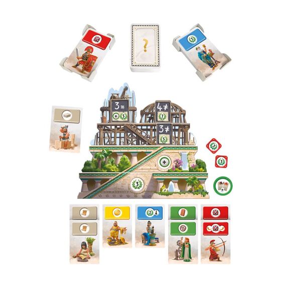 Asmodee 7 Wonders Architects, Grundspiel, Kennerspiel, Strategiespiel, 2-7 Spieler, ab 8+ Jahren, 25 Minuten, Deutsch