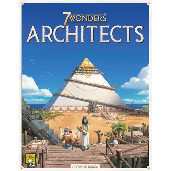 Asmodee 7 Wonders Architects, Grundspiel, Kennerspiel, Strategiespiel, 2-7 Spieler, ab 8+ Jahren, 25 Minuten, Deutsch