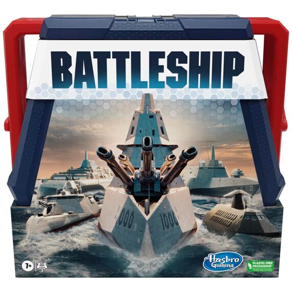 Hasbro Battleship Klassisches Brettspiel, spannendes Strategiespiel für Kinder ab 7 Jahren