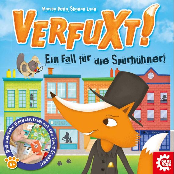 Game Factory 646255 Verfuxt, Detektivspiel für Kinder ab 6 Jahren, Kinderspiel
