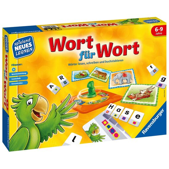 Ravensburger 24955 - Wort für Wort - Spielen und Lernen für Kinder & 24944 - Die freche Sprech-Hexe - Spielen und Lernen für Kinder