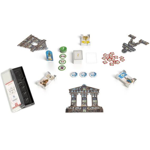 Asmodee 7 Wonders Architects, Grundspiel, Kennerspiel, Strategiespiel, 2-7 Spieler, ab 8+ Jahren, 25 Minuten, Deutsch