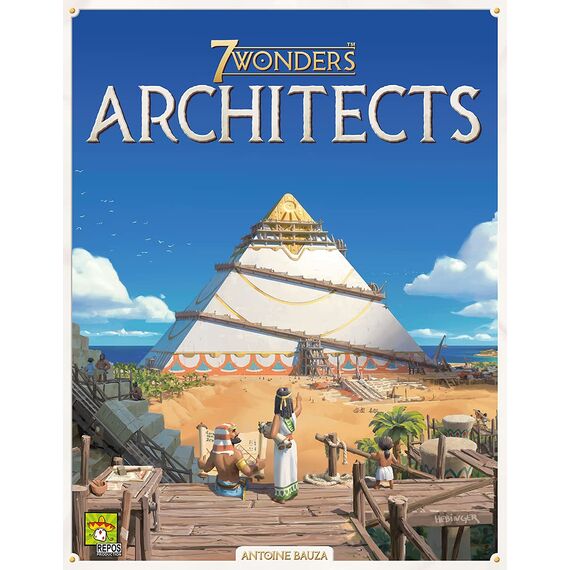 Asmodee 7 Wonders Architects, Grundspiel, Kennerspiel, Strategiespiel, 2-7 Spieler, ab 8+ Jahren, 25 Minuten, Deutsch