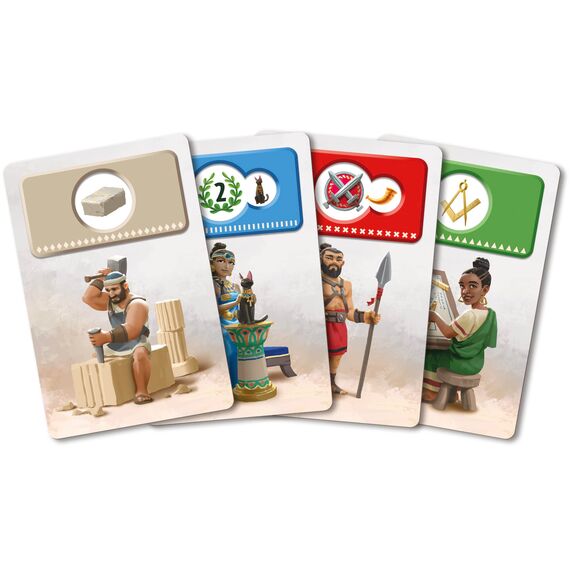 Asmodee 7 Wonders Architects, Grundspiel, Kennerspiel, Strategiespiel, 2-7 Spieler, ab 8+ Jahren, 25 Minuten, Deutsch
