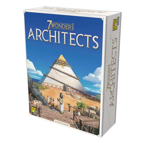 Asmodee 7 Wonders Architects, Grundspiel, Kennerspiel, Strategiespiel, 2-7 Spieler, ab 8+ Jahren, 25 Minuten, Deutsch