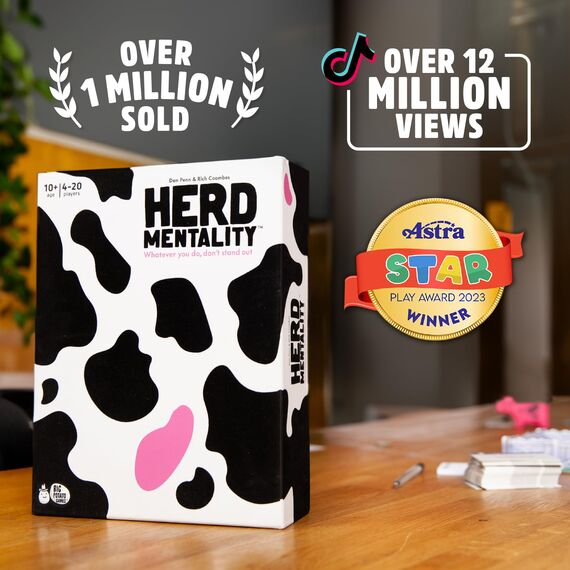 Herd Mentality: The Moolicious Family Board Game English Version