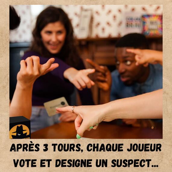 L'Imposteur - Saurez-Vous Le démasquez ? Bluff, Créativité, Jeux de Mots et Suspicions ! Jeu d'ambiance - Jeu de Société - Jeu de Cartes - Jeu de Société Adulte - Jeux apéro…