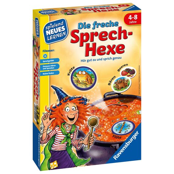 Ravensburger 24955 - Wort für Wort - Spielen und Lernen für Kinder & 24944 - Die freche Sprech-Hexe - Spielen und Lernen für Kinder