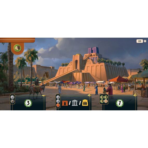 Asmodee 7 Wonders – Edifice, Erweiterung, Kennerspiel, Strategiespiel, 3-7 Spieler, ab 10+ Jahren, 30 Minuten, Deutsch