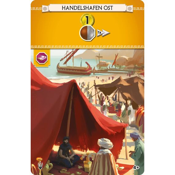 Asmodee 7 Wonders – Armada, Erweiterung, Kennerspiel, Strategiespiel, 3-7 Spieler, ab 10+ Jahren, 30 Minuten, Deutsch
