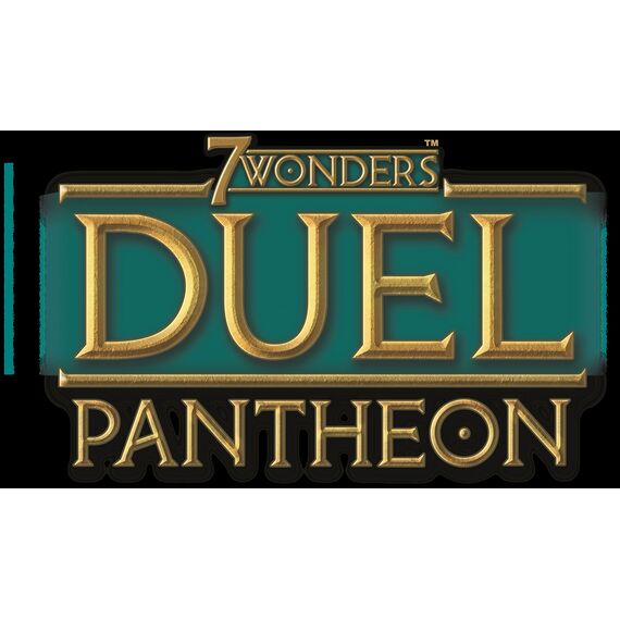 Asmodee 7 Wonders Duel – Pantheon, Erweiterung, Kennerspiel, Strategiespiel, 2 Spieler, ab 10+ Jahren, 30 Minuten, Deutsch