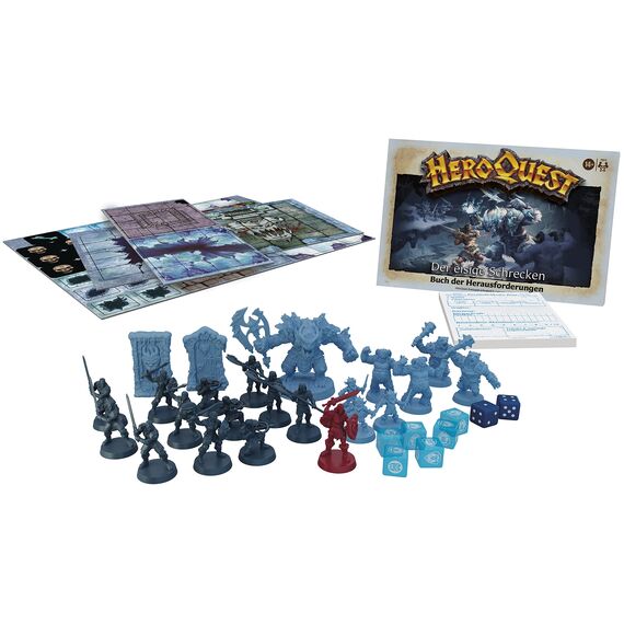 Hasbro Avalon Hill HeroQuest Der eisige Schrecken Abenteuerpack, ab 14 Jahren, HeroQuest Basisspiel erforderlich, Multi