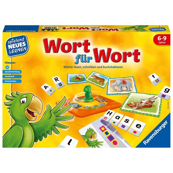 Ravensburger 24955 - Wort für Wort - Spielen und Lernen für Kinder & 24944 - Die freche Sprech-Hexe - Spielen und Lernen für Kinder