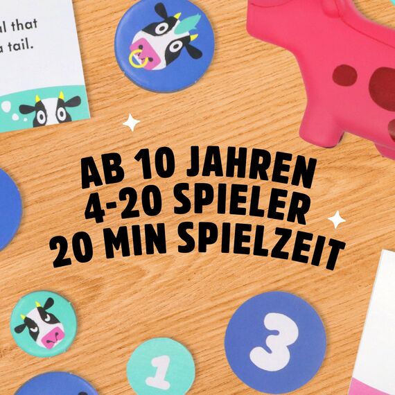 Herdentier Brettspiel: Wie gut kennst du Deine Familie und Freunde? | Lustiges Familien Brettspiel für Erwachsene und Kinder ab 10 Jahren.