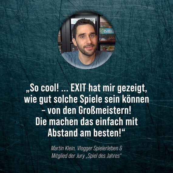 KOSMOS 691769 EXIT – Das Spiel – Der Flug ins Ungewisse, Level: Einsteiger, Escape Room Spiel, EXIT Game für 1–4 Spieler ab 10 Jahren, einmaliges Gesellschaftsspiel