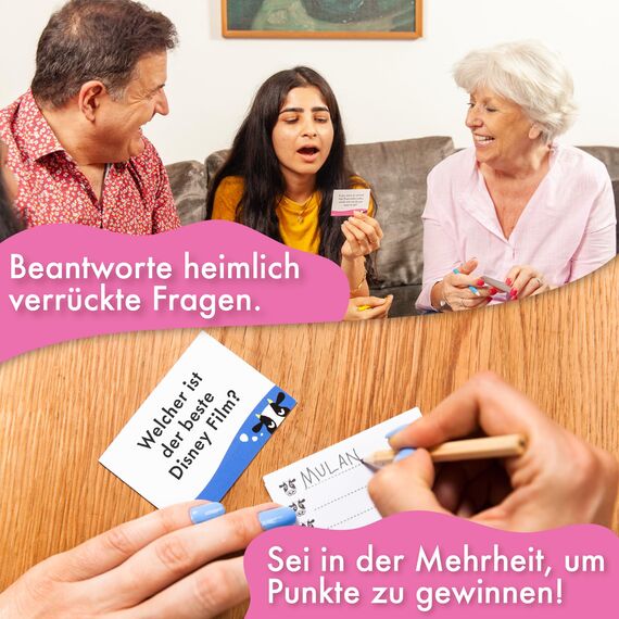 Herdentier Brettspiel: Wie gut kennst du Deine Familie und Freunde? | Lustiges Familien Brettspiel für Erwachsene und Kinder ab 10 Jahren.