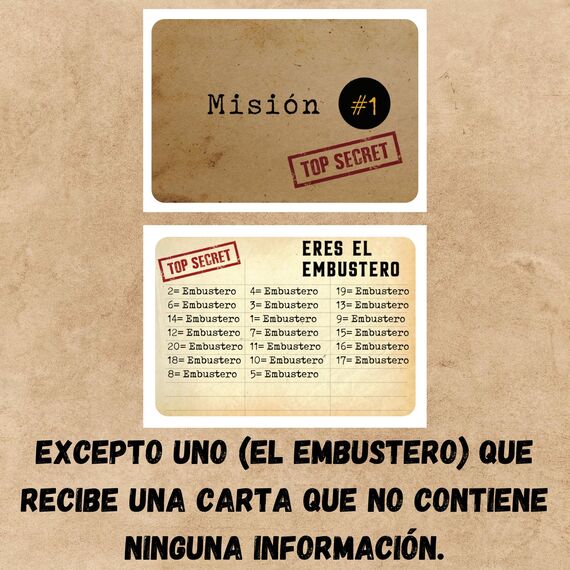 Oh Happy Games EL Embustero - ¿Conseguirás desenmascararlo? ¡Faroles, creatividad, juegos de palabras y sospechas! Juego de mesa - Juego de cartas - Juego Familiar - Adultos y Chicos