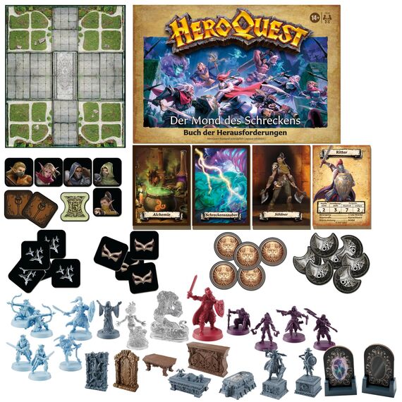 Avalon Hill HeroQuest Der Mond des Schreckens Abenteuerpack, HeroQuest Basisspiel erforderlich, Rollenspiel, Multi-colord