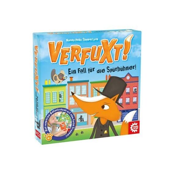 Game Factory 646255 Verfuxt, Detektivspiel für Kinder ab 6 Jahren, Kinderspiel